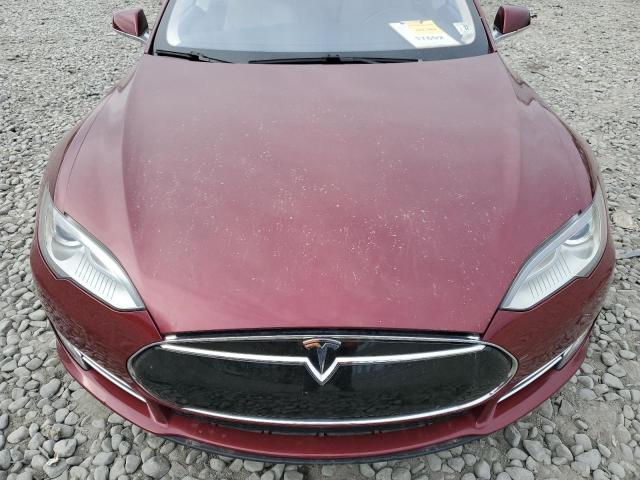 5YJSA1DP6CFS00633 - 2012 TESLA MODEL S ბურგუნდია ფოტო 11