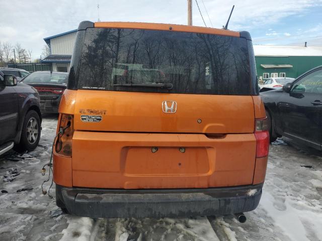 5J6YH28746L024392 - 2006 HONDA ELEMENT EX ORANGE photo 6