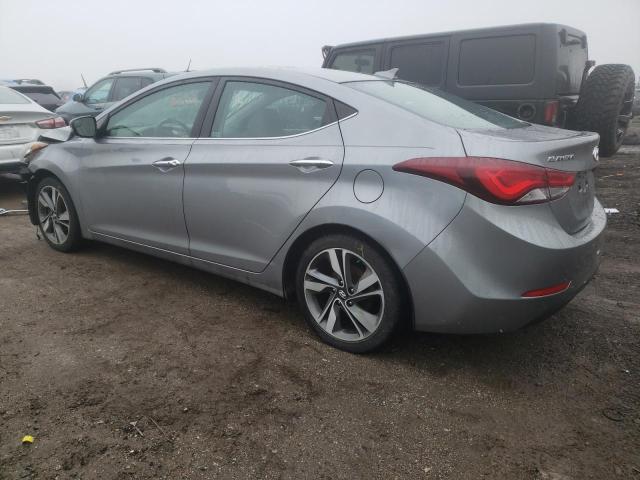 KMHDH4AE2EU142907 - 2014 HYUNDAI ELANTRA SE GRAY photo 2