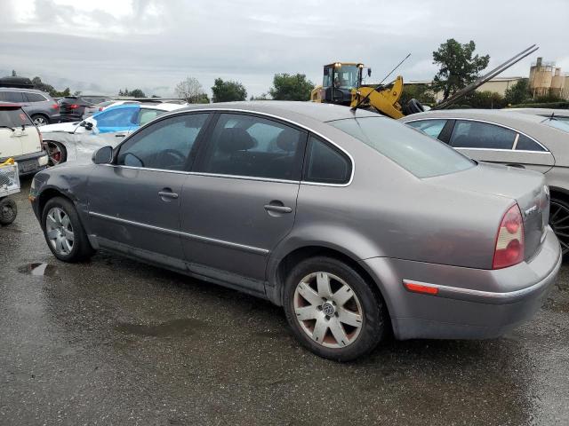 WVWAD63B95P050192 - 2005 VOLKSWAGEN PASSAT GLS GRAY photo 2