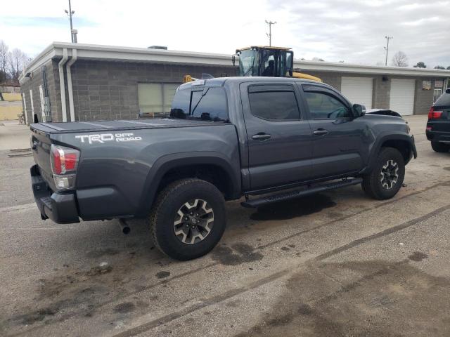 3TMAZ5CN8NM186647 - 2022 TOYOTA TACOMA DOUBLE CAB 灰色 照片 3