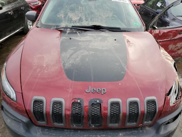 1C4PJMBS0HW501111 - 2017 JEEP CHEROKEE TRAILHAWK 红色 照片 12