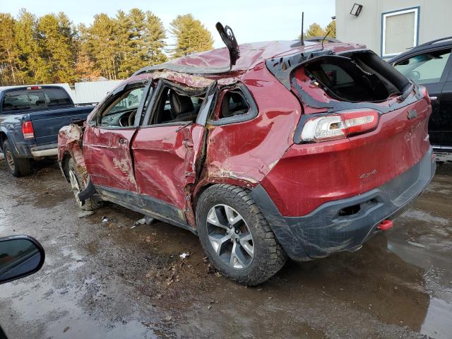 1C4PJMBS0HW501111 - 2017 JEEP CHEROKEE TRAILHAWK 红色 照片 2