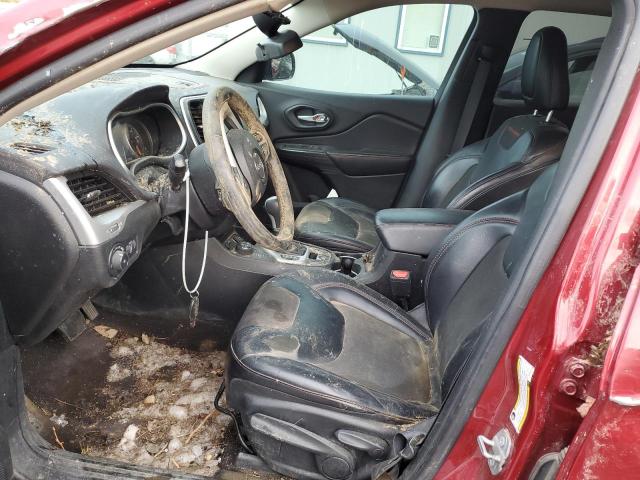 1C4PJMBS0HW501111 - 2017 JEEP CHEROKEE TRAILHAWK 红色 照片 7