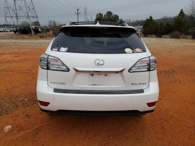 JTJZK1BA3A2400215 - 2010 LEXUS RX 350 WHITE photo 6