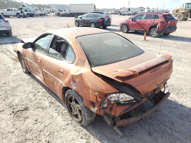 1G2NW52E04C149687 - 2004 PONTIAC GRAND AM GT ORANGE photo 3