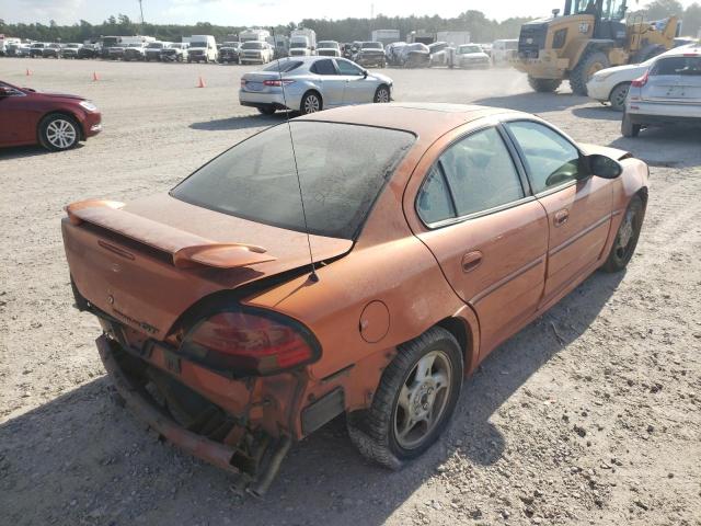 1G2NW52E04C149687 - 2004 PONTIAC GRAND AM GT ORANGE photo 4