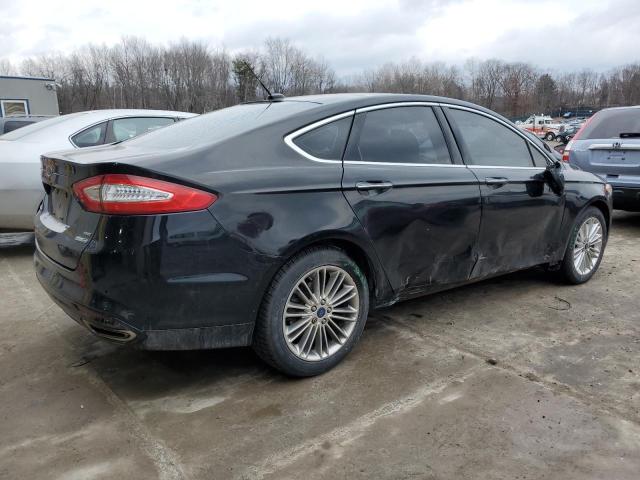 3FA6P0T93GR334569 - 2016 FORD FUSION SE BLACK photo 3