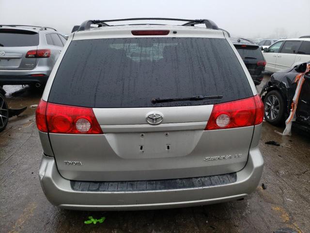 5TDZK23C19S249677 - 2009 TOYOTA SIENNA LE CE SILVER photo 6