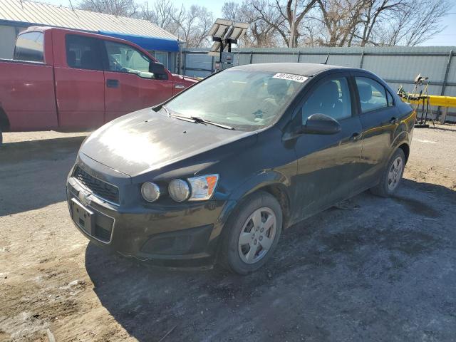 1G1JA5SH9E4223082 - 2014 CHEVROLET SONIC LS 黑色 照片 1