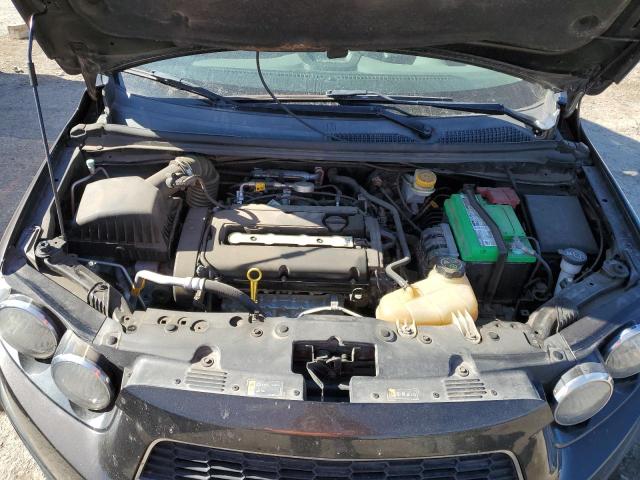 1G1JA5SH9E4223082 - 2014 CHEVROLET SONIC LS 黑色 照片 11
