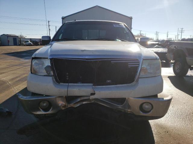 1FTPW14548FA44052 - 2008 FORD F150 SUPERCREW WHITE photo 5