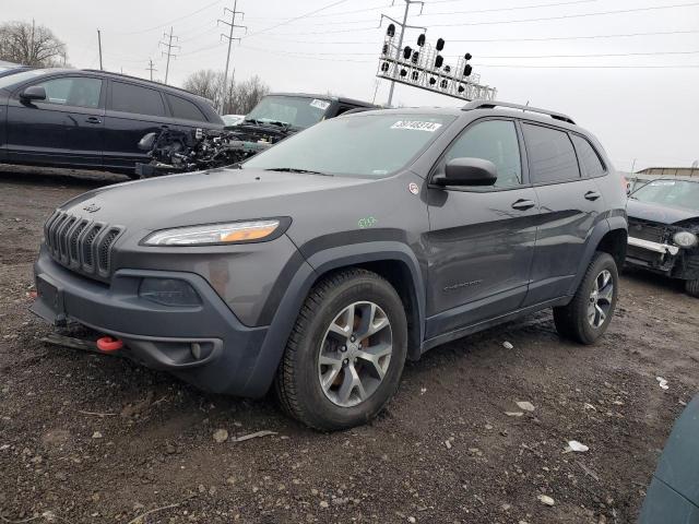 1C4PJMBS1EW163262 - 2014 JEEP CHEROKEE TRAILHAWK ნაცრისფერი ფოტო 1
