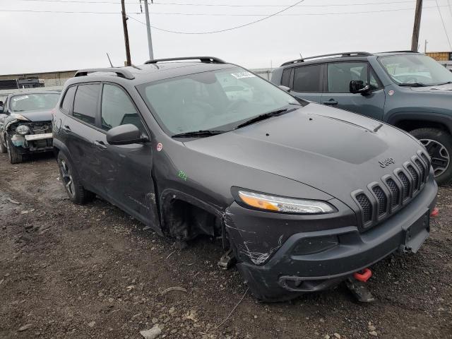 1C4PJMBS1EW163262 - 2014 JEEP CHEROKEE TRAILHAWK GRAY photo 4