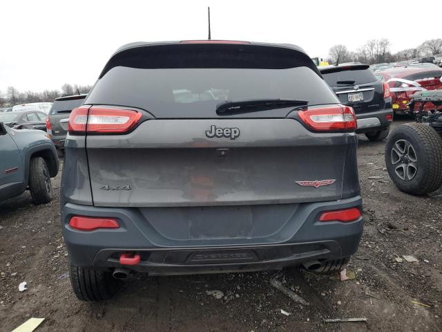 1C4PJMBS1EW163262 - 2014 JEEP CHEROKEE TRAILHAWK GRAY photo 6