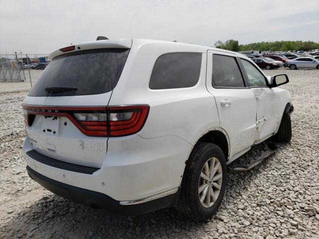 1C4SDJFT2KC631998 - 2019 DODGE DURANGO SSV WHITE photo 3