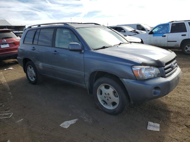 JTEEP21A370218296 - 2007 TOYOTA HIGHLANDER SPORT BLUE photo 4