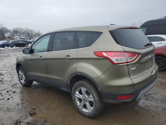 1FMCU0GX7EUB23701 - 2014 FORD ESCAPE SE GREEN photo 2