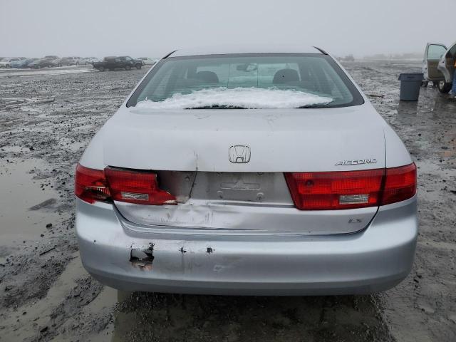 1HGCM56445L000034 - 2005 HONDA ACCORD LX SILVER photo 6