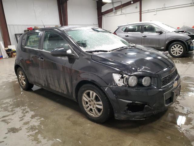 1G1JC6SG1D4144141 - 2013 CHEVROLET SONIC LT BLACK photo 4