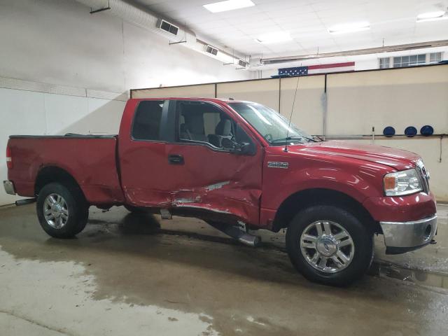 1FTPX14V18FC12033 - 2008 FORD F150 RED photo 4