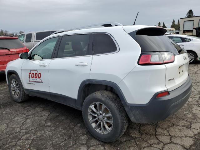 1C4PJMLB0KD192600 - 2019 JEEP CHEROKEE LATITUDE PLUS WHITE photo 2