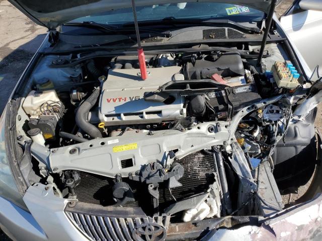 4T1FA38P46U106944 - 2006 TOYOTA CAMRY SOLA SILVER photo 11