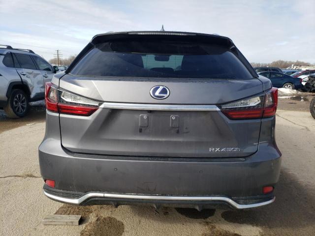 2T2HGMDAXNC086225 - 2022 LEXUS RX 450H GRAY photo 6