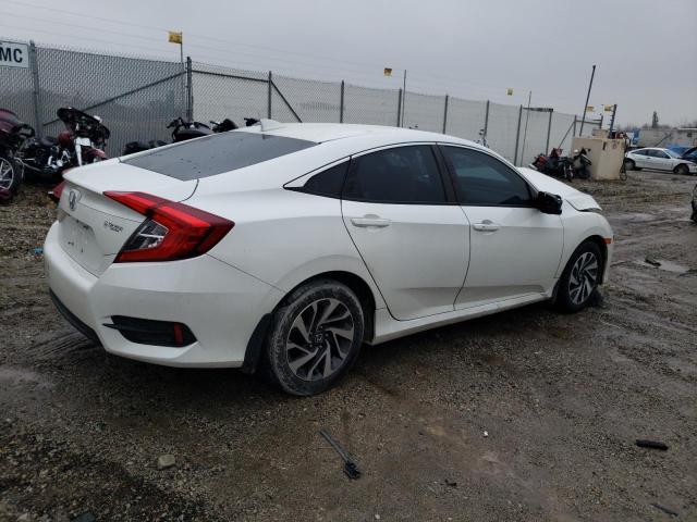 19XFC2F76JE010008 - 2018 HONDA CIVIC EX WHITE photo 3