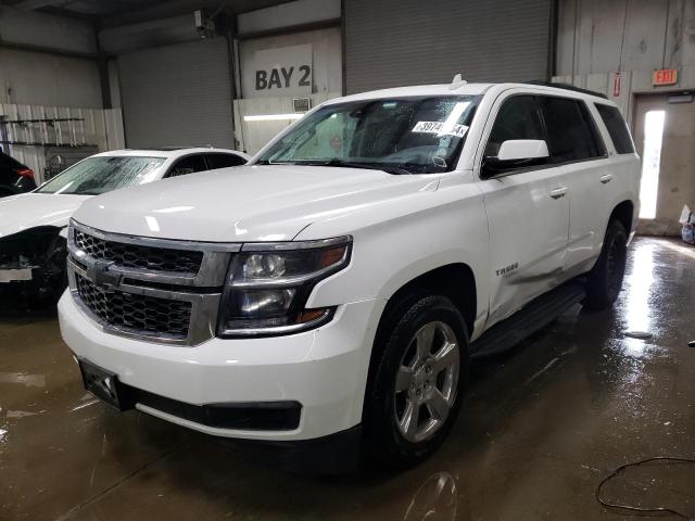 1GNSKBKC3KR263448 - 2019 CHEVROLET TAHOE K1500 LT WHITE photo 1