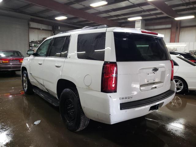 1GNSKBKC3KR263448 - 2019 CHEVROLET TAHOE K1500 LT WHITE photo 2