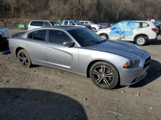 2C3CDXJG5EH235166 - 2014 DODGE CHARGER SXT GRAY photo 4