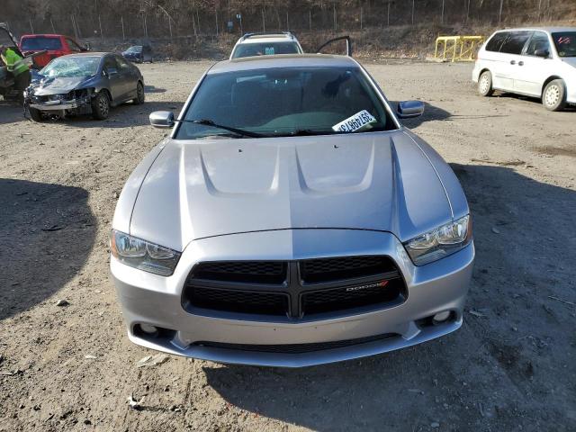 2C3CDXJG5EH235166 - 2014 DODGE CHARGER SXT GRAY photo 5