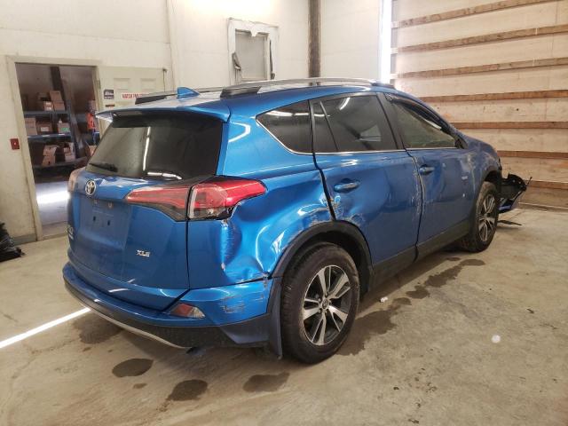 JTMWFREV8JJ742191 - 2018 TOYOTA RAV4 ADVENTURE BLUE photo 3