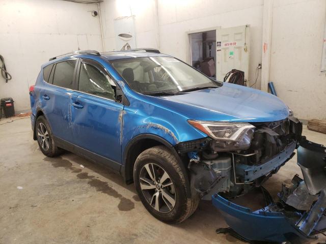 JTMWFREV8JJ742191 - 2018 TOYOTA RAV4 ADVENTURE BLUE photo 4