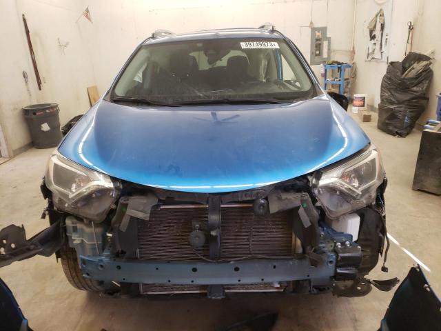 JTMWFREV8JJ742191 - 2018 TOYOTA RAV4 ADVENTURE BLUE photo 5