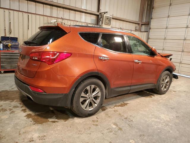 5XYZU3LB5EG148348 - 2014 HYUNDAI SANTA FE S ORANGE photo 3