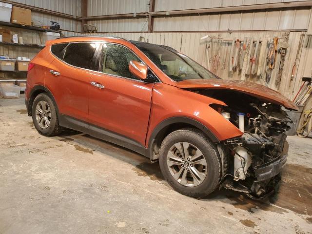 5XYZU3LB5EG148348 - 2014 HYUNDAI SANTA FE S ORANGE photo 4