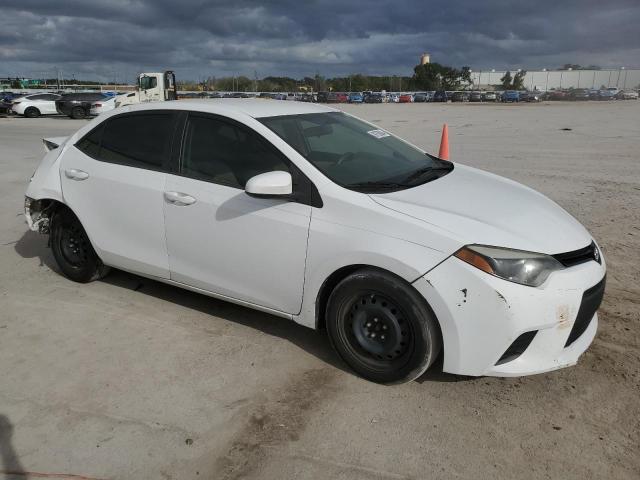 2T1BURHE6EC187369 - 2014 TOYOTA COROLLA L WHITE photo 4