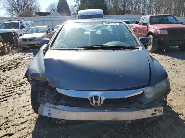 2HGFA16919H520821 - 2009 HONDA CIVIC EXL GRAY photo 5