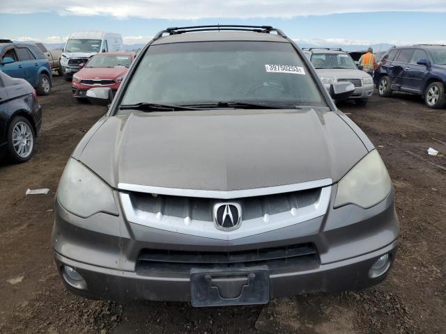 5J8TB185X7A016466 - 2007 ACURA RDX TECHNOLOGY SILVER photo 5