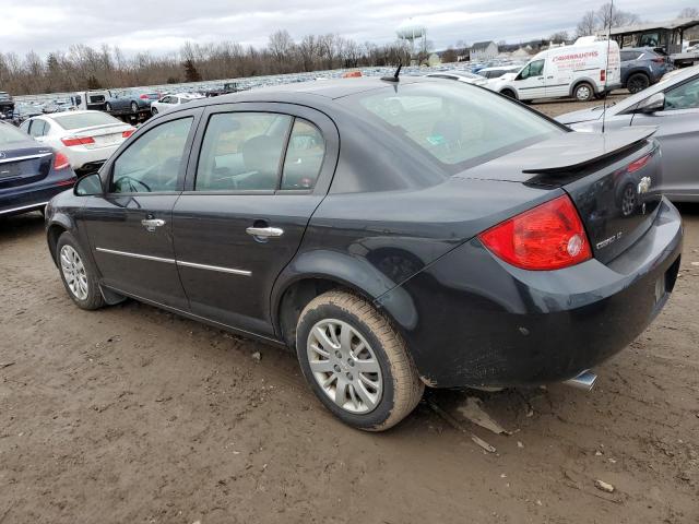 1G1AD5F50A7137336 - 2010 CHEVROLET COBALT 1LT BLACK photo 2