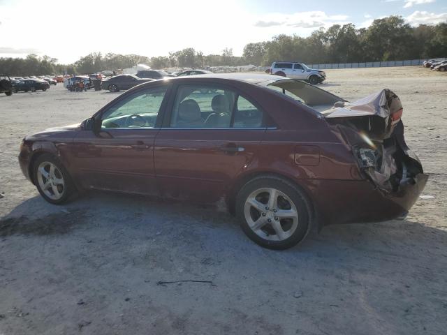 5NPEU46F07H197133 - 2007 HYUNDAI SONATA SE BURGUNDY photo 2