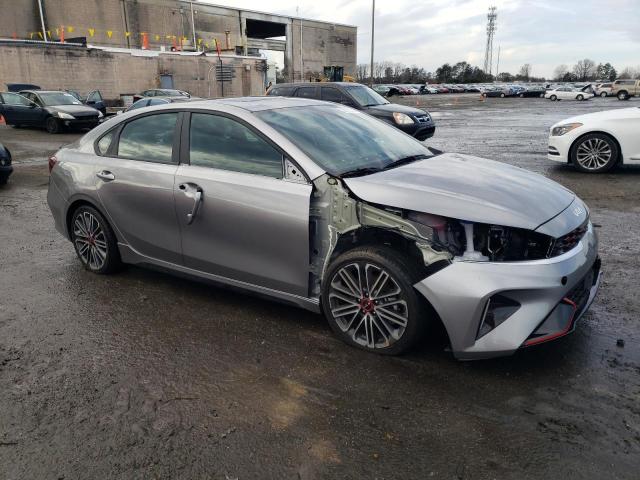 3KPF44AC1PE524712 - 2023 KIA FORTE GT GRAY photo 4