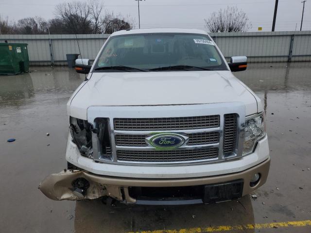 1FTFW1ET4CKD29536 - 2012 FORD F150 SUPERCREW WHITE photo 5