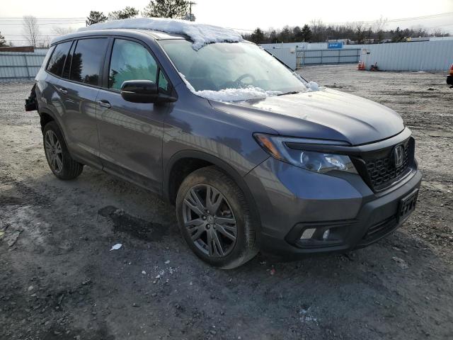 5FNYF8H51LB020747 - 2020 HONDA PASSPORT EXL BLUE photo 4
