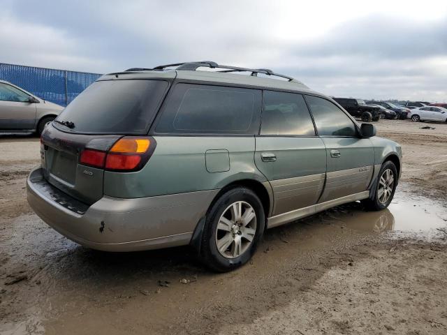 4S3BH815247627290 - 2004 SUBARU LEGACY OUTBACK H6 3.0 SPECIAL GREEN photo 3