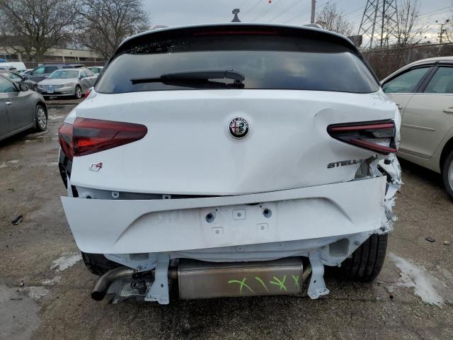 ZASPAKBN4N7D25739 - 2022 ALFA ROMEO STELVIO TI თეთრი ფოტო 6