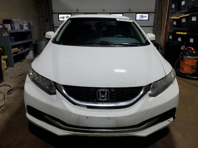 19XFB2F52DE044694 - 2013 HONDA CIVIC LX WHITE photo 5