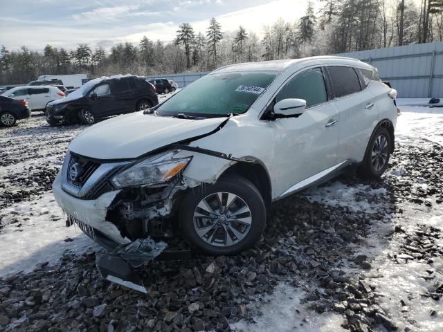 5N1AZ2MH6HN128386 - 2017 NISSAN MURANO S WHITE photo 1